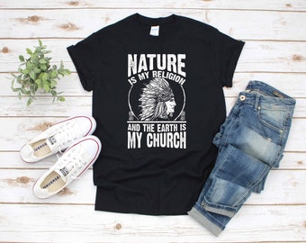 Native American Nature Land / T-Shirt / Tank Top / Hoodie /  Hoodie / Long Sleeve /  Apparel Gift
