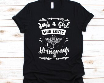 Girl Who Likes Stingrays T-Shirt, Hoodie, Womens Tees, Kids Shirt, Toddler Tee, Long Sleeve, Tank Top, Sweatshirt