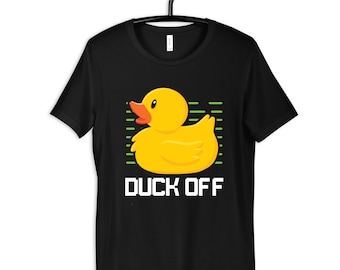 Koszulka Duck Off, Funny Duck Tee, Bluza z kapturem Ducks, Koszulka dziecięca, Bluza, Koszulka bez rękawów, Koszulka damska