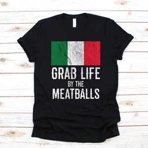 Almôndegas Chef italiano engraçado Comida de Itália | camiseta | regata | moletom com capuz | moletom com capuz | Manga Longa | Presente de vestuário