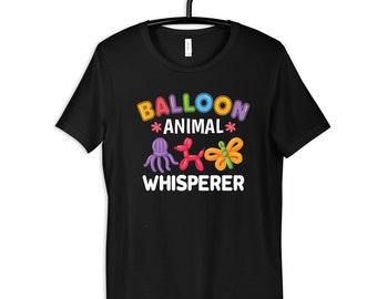 Camiseta Balloon Animal Whisperer, sudadera con capucha, camisetas para mujer, camisa para niños, camiseta para niños pequeños, manga larga, sudadera, camiseta sin mangas