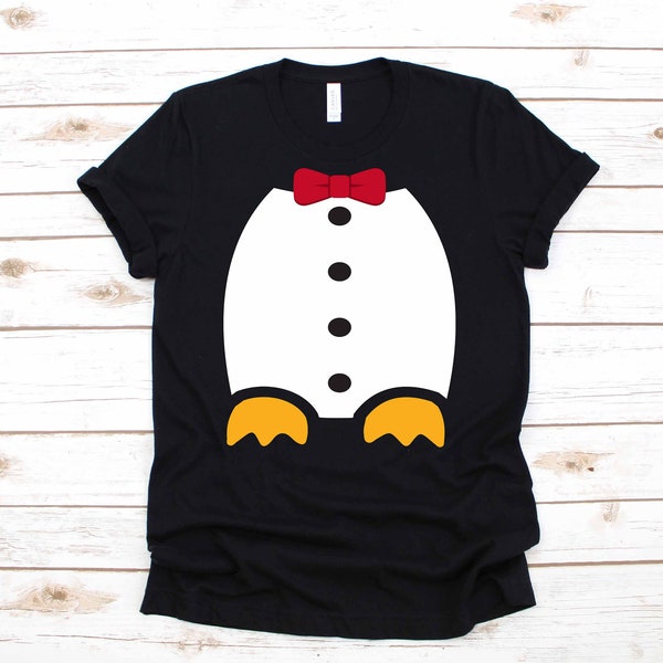 Lindo Penguin divertido Halloween traje de regalo regalo camiseta niño niño bebé bodysuit una pieza