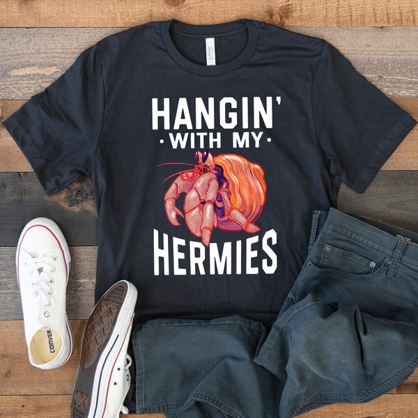 Hermit Crab T-Shirt, Funny Hermit Crabs Tee, Kids Hoodie, Toddler Tee, Tank Top, Hoodie, Sweatshirt, Long Sleeve, Kids Tee Apparel Gift