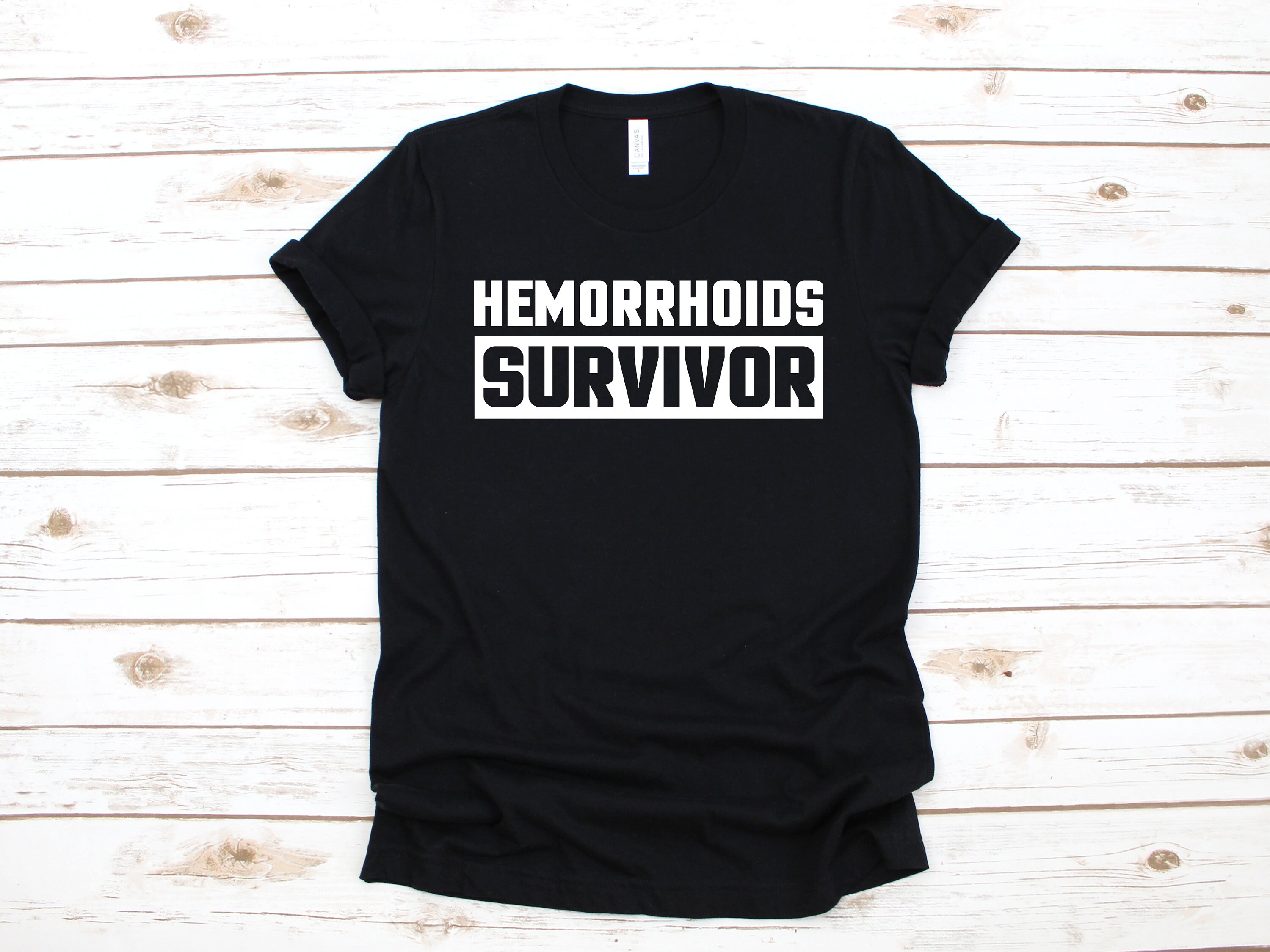 Hemorrhoids Survivor T-shirt Funny Surgery Gift Hemorrhoid - Etsy