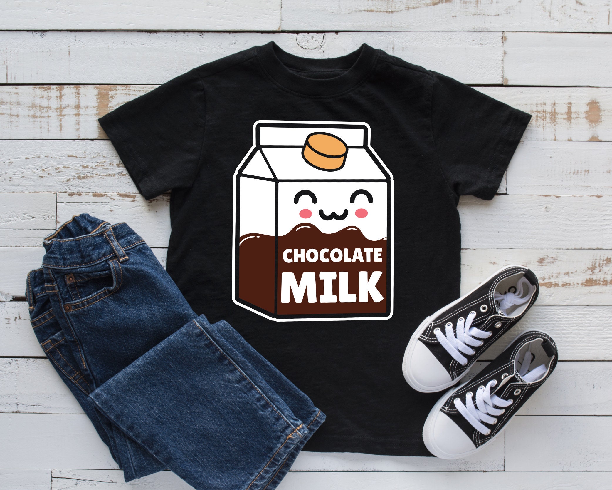 chocolate milk t shirt for gifts Men's Hoodie