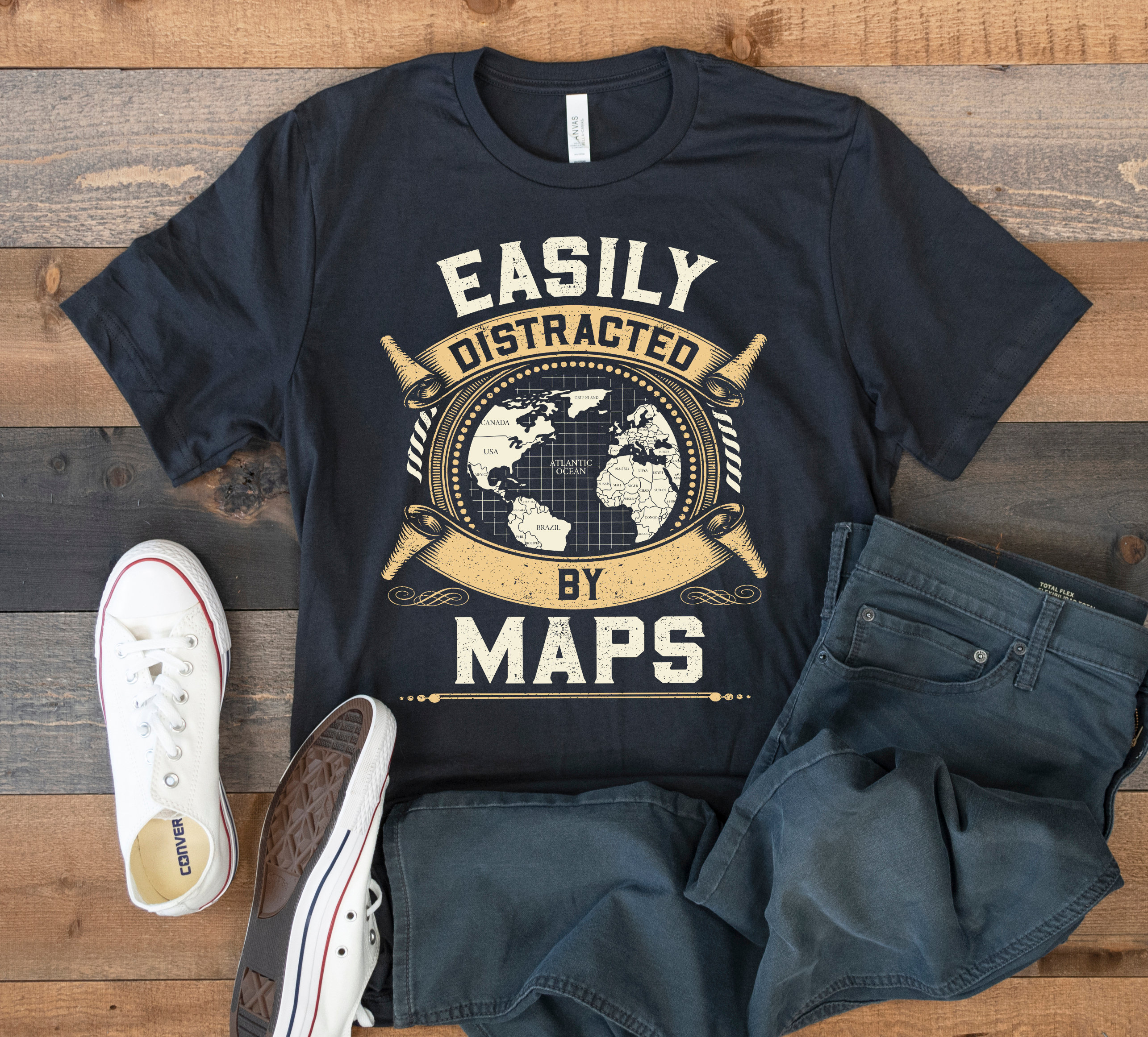 Kids World Map Tee - Etsy