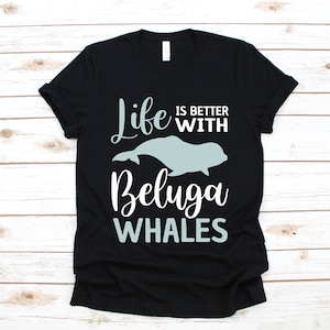 Beluga Wale T-Shirt, lustige Beluga Wal T-Shirt, süße Wal Tank Top, Hoodie, Sweatshirt, lange Ärmel