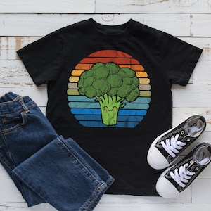 Broccoli T-Shirt, Cute Brocoli Tee, Kids Hoodie, Toddler Tee, Tank Top, Hoodie, Sweatshirt, Long Sleeve, Kids Tee Apparel Gift