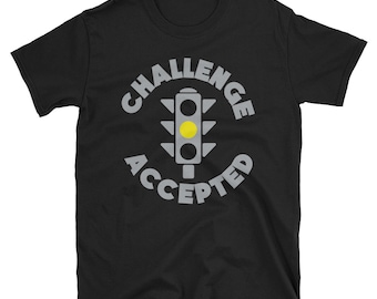 Funny Car Racing Shirt Challenge Accepted Car Race Lover Mechanic Gift Car Collector Shirt