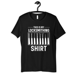 This Is My Locksmithing T-Shirt, Funny Locksmith Tee, Long Sleeve, Sweatshirt