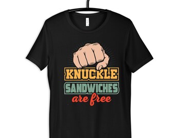 Knuckle Sandwiches Shirt, Boxing MMA Apparel, Women's Hoodie, Unisex Tee, Kids Shirt, Toddler Top, Tank, Sweatshirt