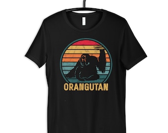 Orangutan Shirt, Retro Orangutan T-Shirt, Orangutans Kids Tee, Zoo Toddler Shirt, Hoodie, Long Sleeve, Sweatshirt, Tank Top