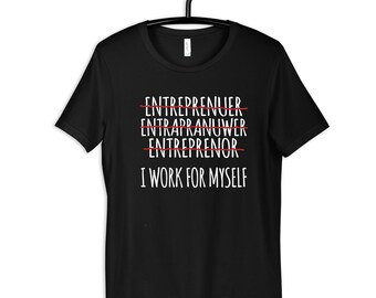 T-shirt divertente da imprenditore, felpa con cappuccio, magliette da donna, manica lunga, canotta, felpa per imprenditore