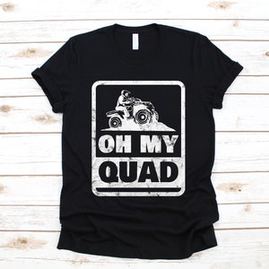 Oh mein Quad ATV T-Shirt, lustige ATV T-Shirt, 4-Wheeler langärmelig, Vierradfahrer Sweatshirt, ATV Rider Kinder T-Shirts, Hoodie