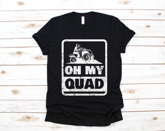 Oh mein Quad ATV T-Shirt, lustige ATV T-Shirt, 4-Wheeler langärmelig, Vierradfahrer Sweatshirt, ATV Rider Kinder T-Shirts, Hoodie