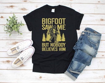 Bigfoot Sasquatch | T-Shirt | Tank Top | Hoodie |  Hoodie | Long Sleeve |  Apparel Gift