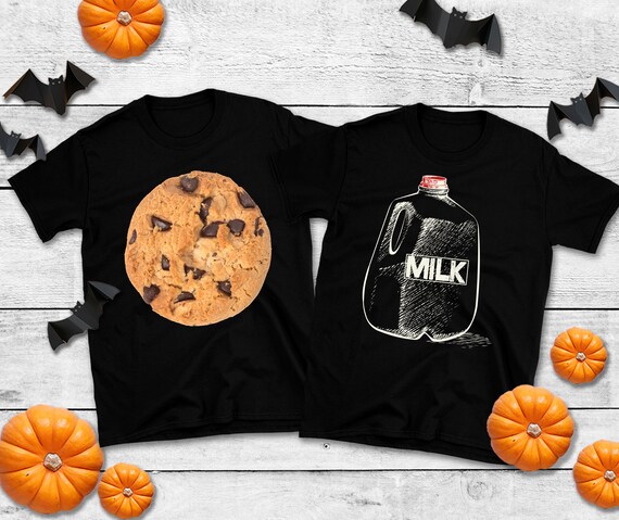 Cookie Costume Adult Shirt For Funny Halloween Pair Group Cookie Costume Adult Shirt For Funny Halloween Pair Group