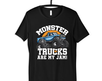 Monster Truck Shirt, Monster Trucks Kids T-Shirt, Hoodie, Sweatshirt, Long Sleeve, Toddler Shirt, Tank Top