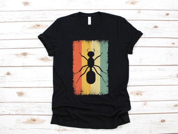 Ant Shirt, Retro Ant T-shirt, Bug Insect Kids Tee, Women's Tee