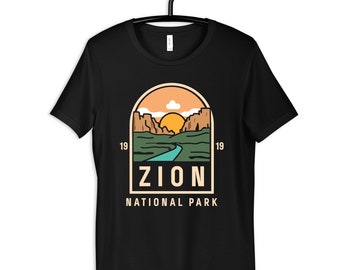 Zion National Park Tee, Women's Shirts, Hoodies, Unisex Mens Top, Kids & Toddler Apparel, Sweatshirts, Tank, Long Sleeve, Baby Bodysuit