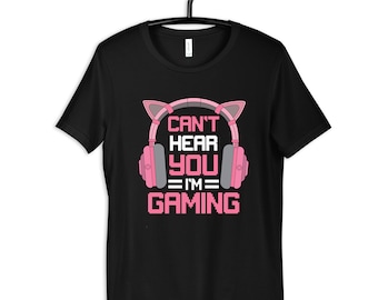 Girl Gamer Shirt, Gaming Girl T-Shirt, Kids Tee, Video Gamer Gift, Hoodie, Long Sleeve, Sweatshirt