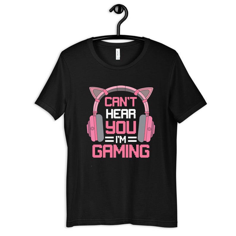 Girl Gamer Shirt, Gaming Girl T-Shirt, Kids Tee, Video Gamer Gift, Hoodie, Long Sleeve, Sweatshirt image 1