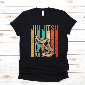 Jiu Jitsu MMA Martial Arts Retro BJJ | T-Shirt | Hoodie | Sweatshirt | Long Sleeve | Apparel Graduation Gift
