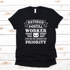 Camiseta de trabajador postal jubilado, jubilación divertida de la oficina de correos, cartero, camiseta sin mangas, sudadera con capucha, sudadera de manga larga, regalo de ropa de camiseta para niños