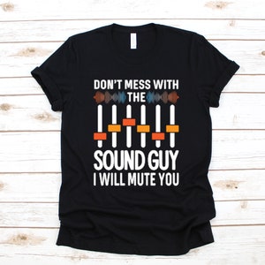 Ljudtekniker-tröja, rolig ljudtekniker-tröja, ljudtekniker-tröja, inspelningsstudio-tröja, tröja, luvtröja, linne