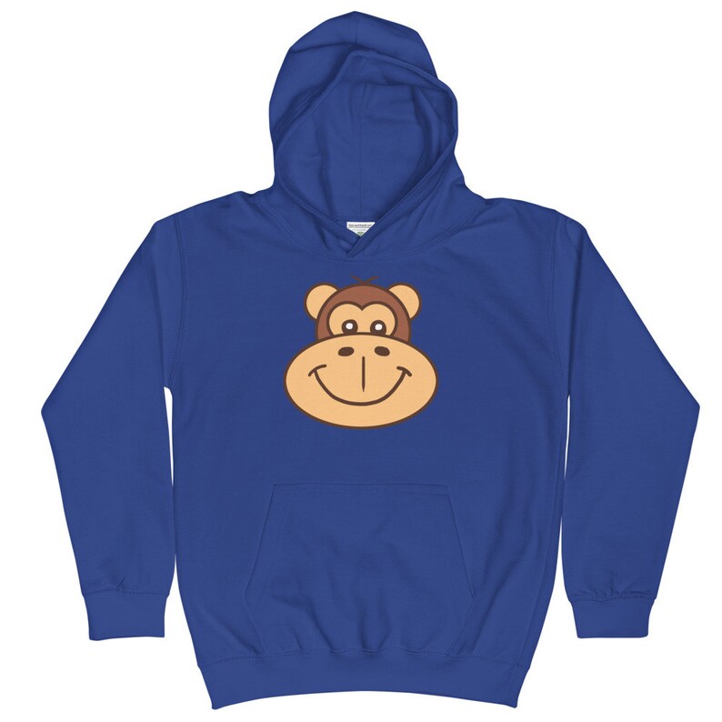 Monkey Halloween Costume Funny Apparel Kids Hoodie
