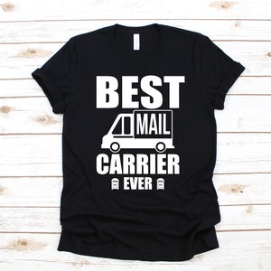 Mejor camiseta de cartero, camiseta de la oficina de correos, oficina postal, camiseta sin mangas Mailman, sudadera con capucha, sudadera, manga larga, regalo de ropa de camiseta para niños