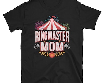 Ringmaster mamá circo camisa Carnaval fiesta de cumpleaños camiseta regalo