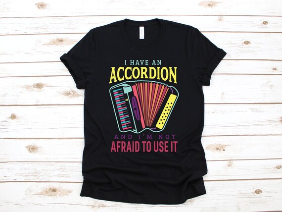Funny Air Accordion Tshirt For Instrumental Players Funny Air Accordion Tshirt For Instrumental Players