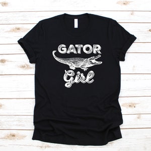 Gator Girl T-Shirt, Alligator Girl Tee, Tank Top, Hoodie, Sweatshirt, Long Sleeve, Kids Tee Apparel Gift