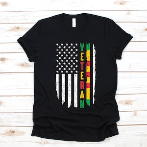Vietnam Veteran T-Shirt, American Flag USA Patriotic Shirt, Tank Top, Hoodie, Sweatshirt, Long Sleeve, Hoodie, Gifts for Vietnam Vets