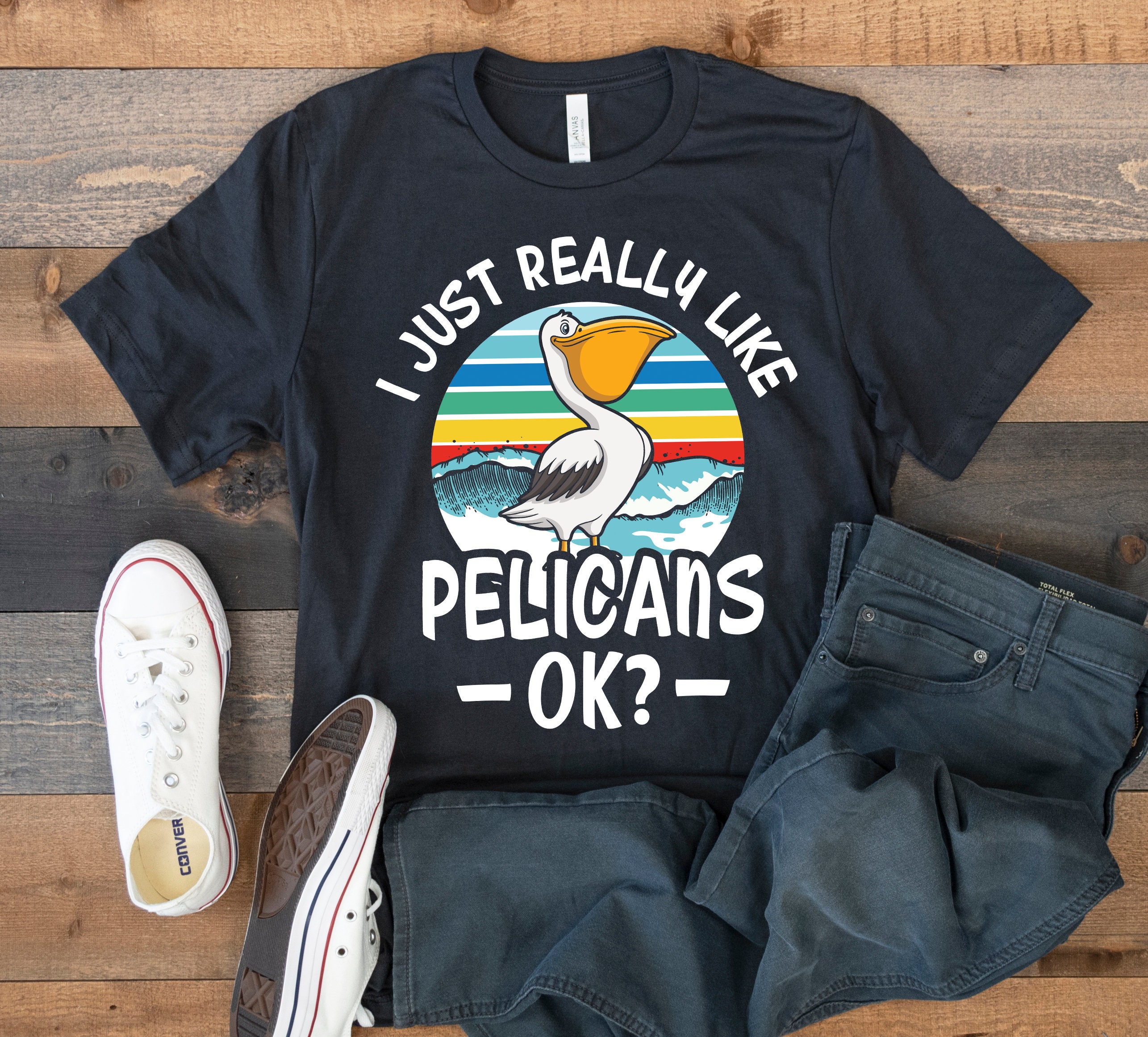 Louisiana Vintage Distressed Pelican Men's Graphic T Shirt Tees Brisco  Brands 5X 