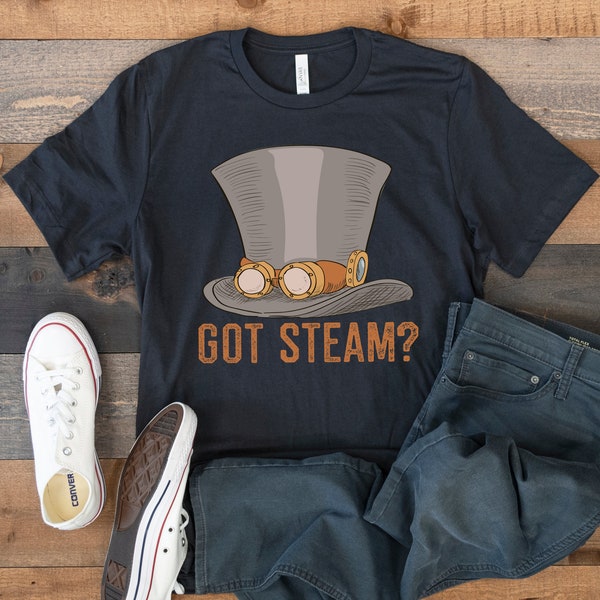 Steampunk T Shirt Etsy