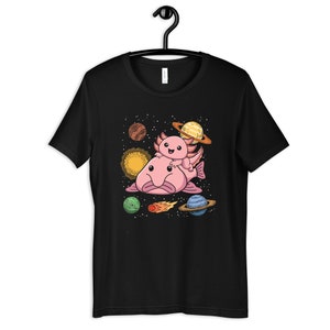 Space Planets Axolotl Blobfish T-Shirt, Hoodie, Womens Tees, Kids Shirt, Long Sleeve, Tank Top, Toddler Tee, Sweatshirt