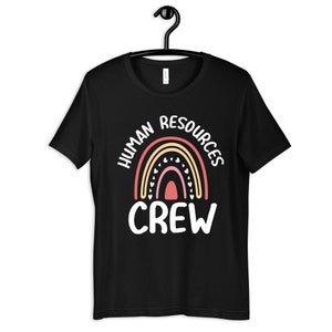 Human Resources Crew Shirt, Funny HR T-Shirt, Women&#39;s Tee, HR T-Shirt, Human Resources, Hoodie, Long Sleeve, Tank Top