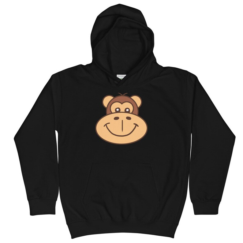 Monkey Halloween Costume Funny Apparel Kids Hoodie