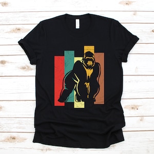 Gorilla T Shirt - Etsy