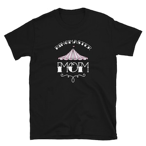 Ringmaster Mom Pink Pastel Circus Shirt Carnival Birthday Party T Shirt Gift Tee