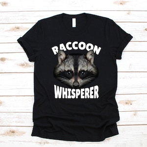 Raccoon Whisperer T-Shirt, Funny Raccoon Kids Hoodie, Tank Top, Hoodie, Sweatshirt, Long Sleeve, Kids Tee Apparel Gift