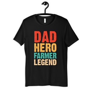 Farmer Dad Shirt, Farming Dad Legend T-Shirt, Gifts for Farmer Dads, Fathers Day, Hoodie, Tank Top, Sweatshirt, Long Sleeve