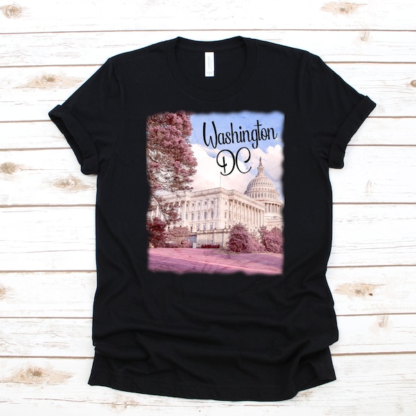 Washington DC Cherry Blossom T-Shirt, Hoodie, Women's Tee, Kids Apparel, Long Sleeve, Sweatshirt