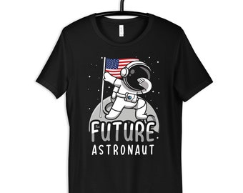 Chemise de futur astronaute, T-shirt d’astronaute spatial mignon, tee-shirt pour femmes, sweat-shirt, débardeur, t-shirt pour enfants, vêtements pour bébés en bas âge