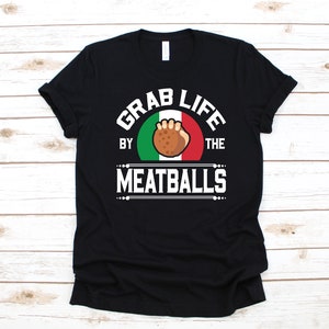 Almôndegas Chef italiano engraçado Comida de Itália | camiseta | regata | moletom com capuz | moletom com capuz | Manga Longa | Presente de vestuário