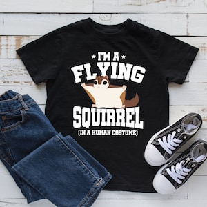 Flying Squirrel T-Shirt, Funny Flying Squirrels Costume, Toddler Tee, Halloween, Tank Top, Hoodie, Sweatshirt, Long Sleeve