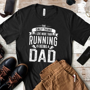 Running Dad T-Shirt, Running Dads, Fathers Day, Marathon, Jogging, Tank Top, Hoodie, Sweatshirt, Long Sleeve