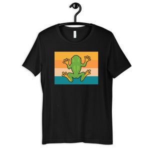Frog T-Shirt, Kids Hoodie, Toddler Shirt, Womens Tees, Long Sleeve, Tank Top, Sweatshirt, Amphibian Design, Nature Lover